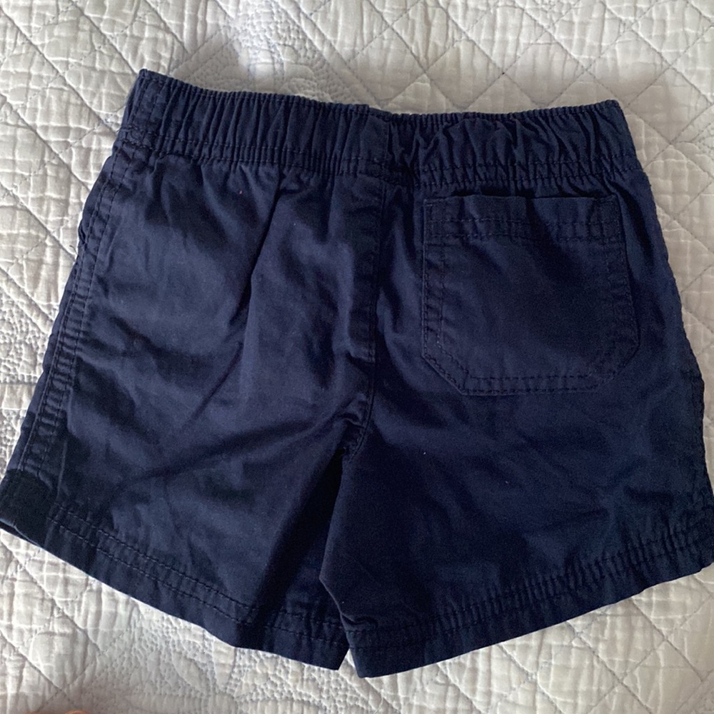 Carter’s solid navy shorts - Picture 3 of 3
